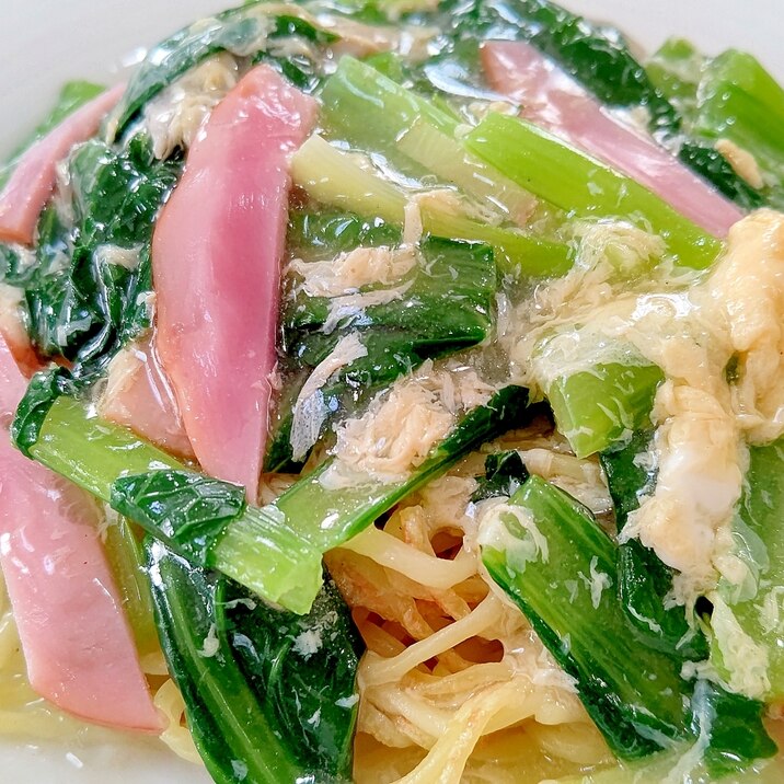 うまうまっ♥️こま玉あんかけ焼きそば!